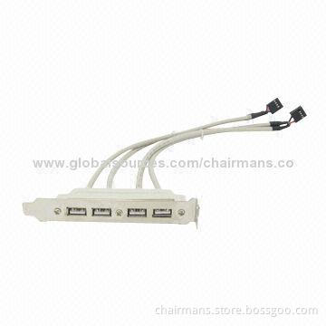 4-port USB2.0 Hub with Expansion Connector